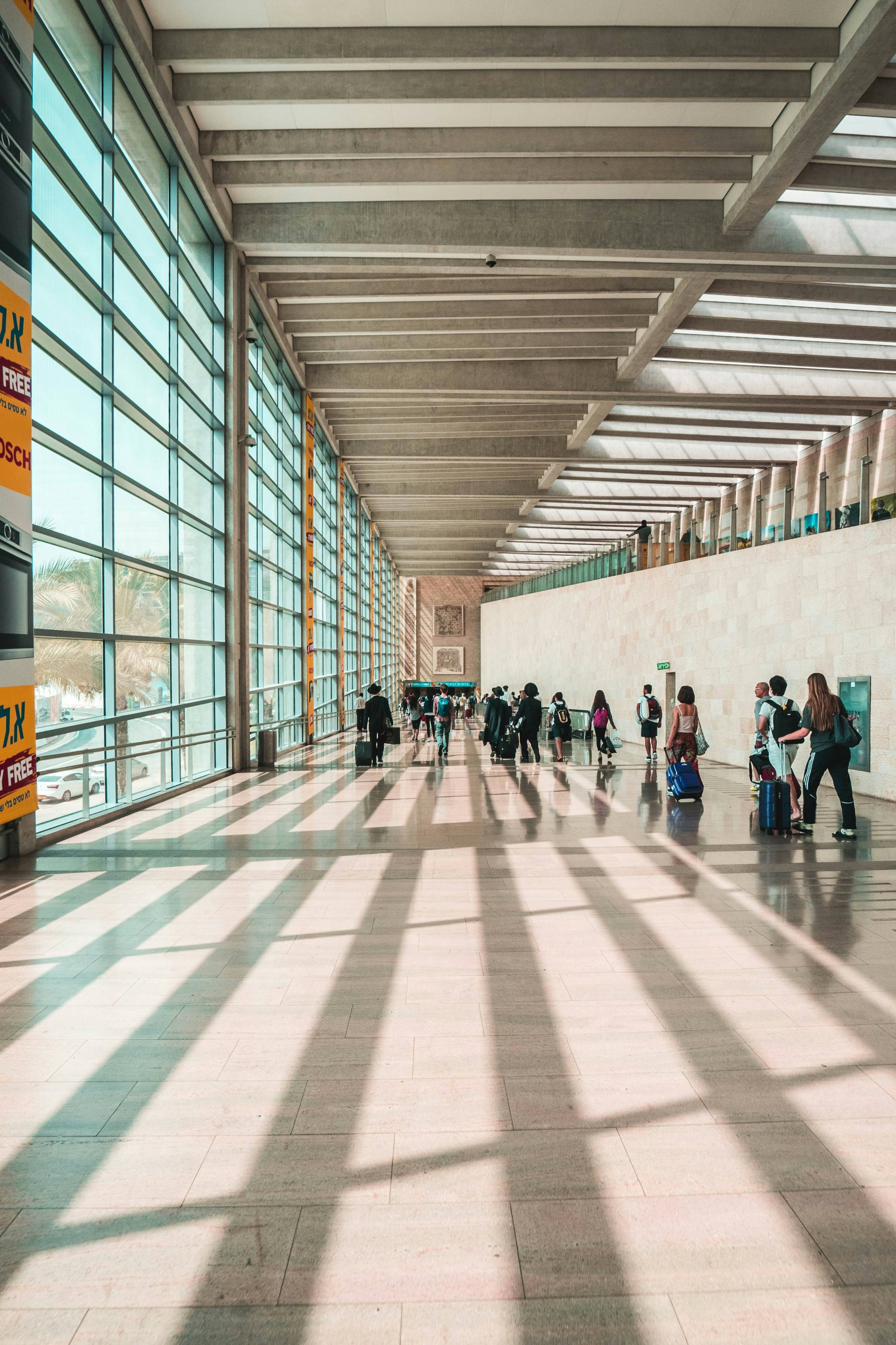 Airport Hallway Corridor