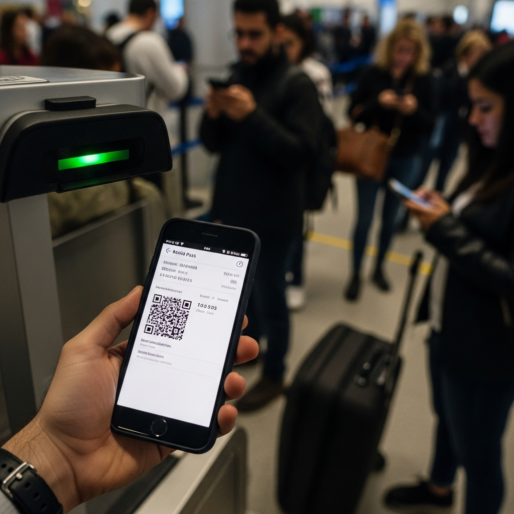 Mobile Boarding Pass Tips - Use Your Phone