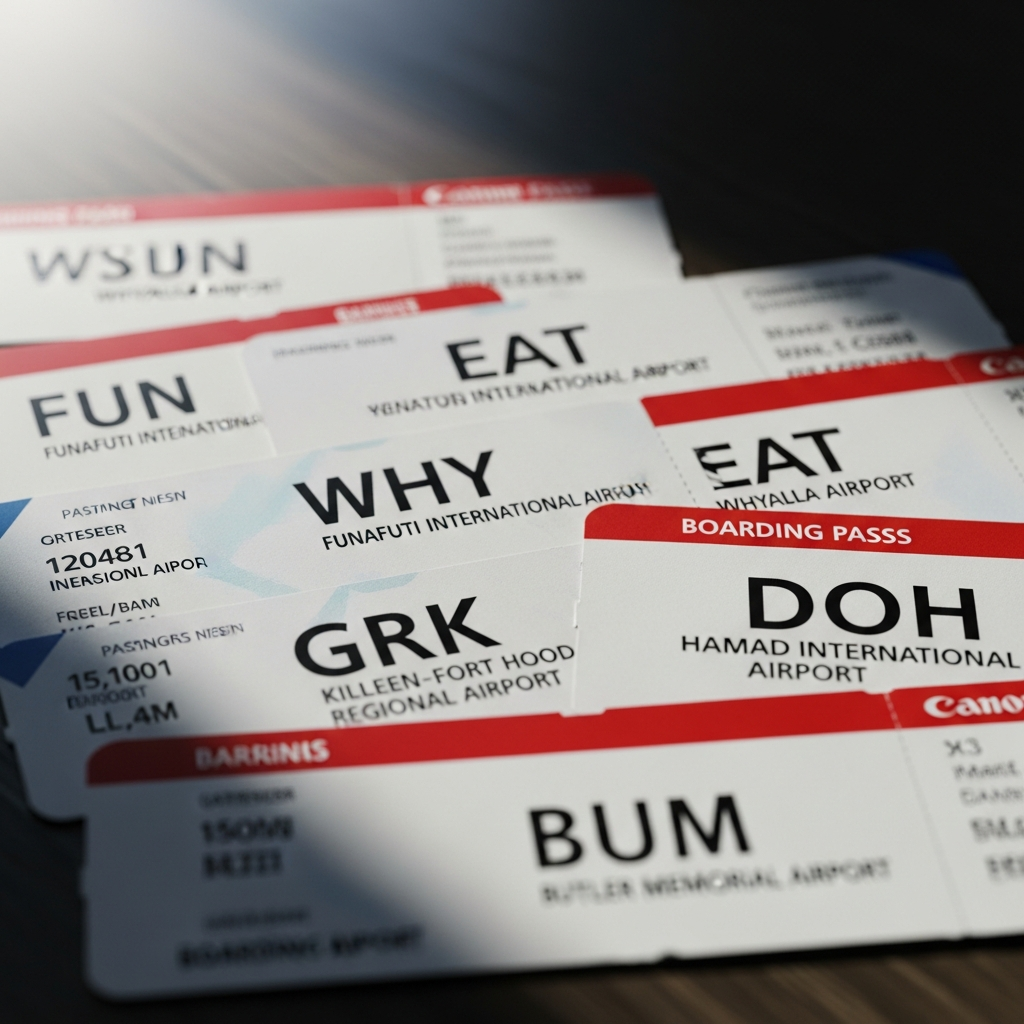 The Cleverest Airport Codes From FUN to WHY