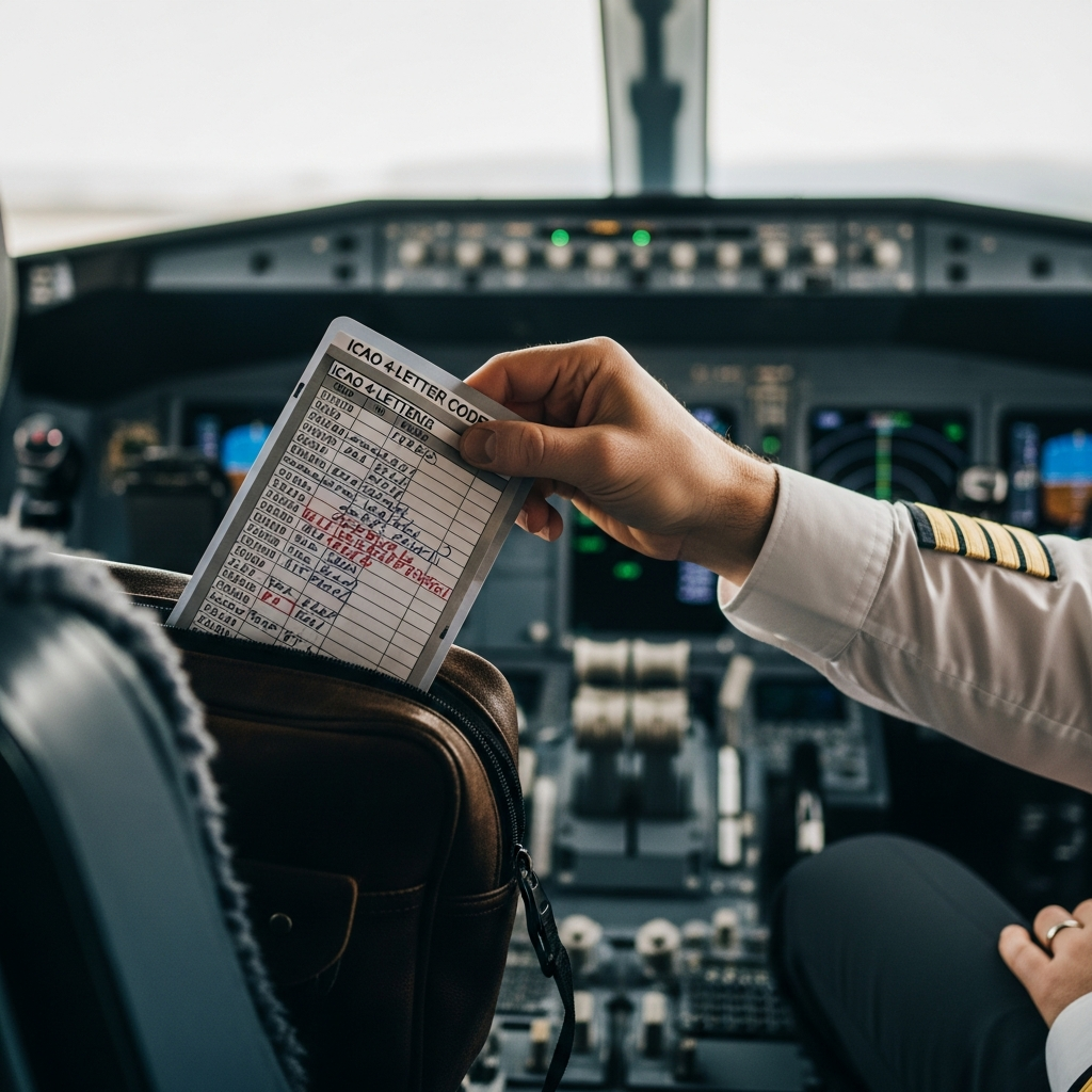 The Global Standard That Pilots Actually Use for ICAO 4-Letter Codes