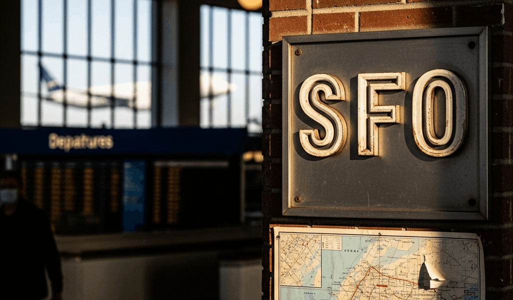 Professional photograph related to: SFO Airport Code Origin — Why San Francisco Uses Three Letters. 