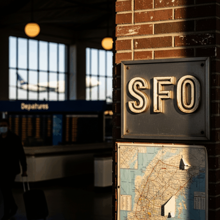 Professional photograph related to: SFO Airport Code Origin — Why San Francisco Uses Three Letters.