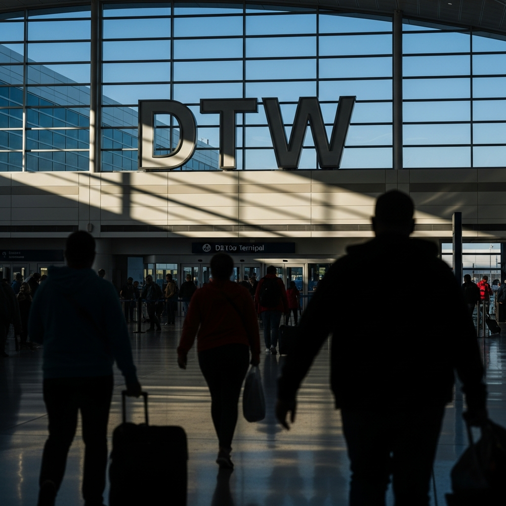 Why Is Detroit Airport Code DTW? What the Letters Mean