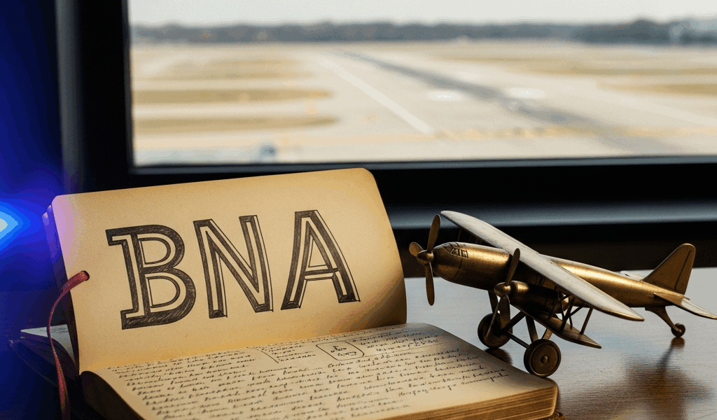 Professional photograph related to: Why Is Nashville Airport Code BNA? The Story Behind the Letters.