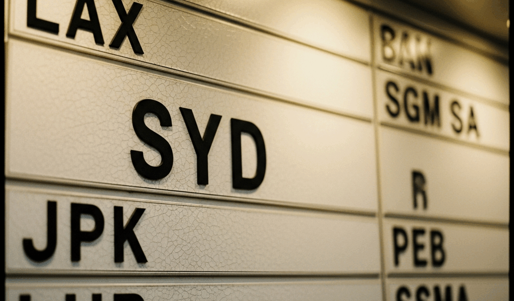 Why Does Sydney Airport Use SYD Not SYA