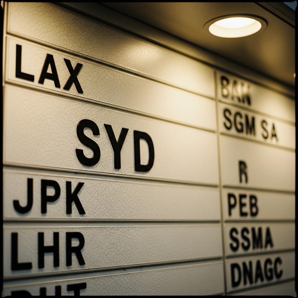 Why Does Sydney Airport Use SYD Not SYA